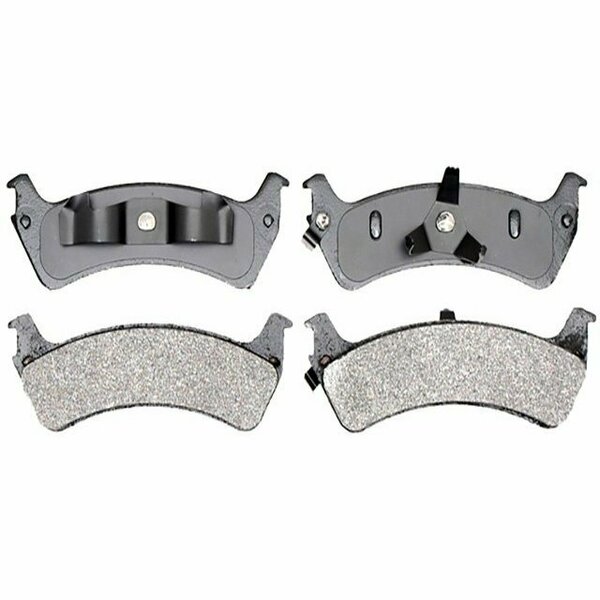 R/M Brakes BRAKE PADS OEM OE Replacement SemiMetallic SGD667M